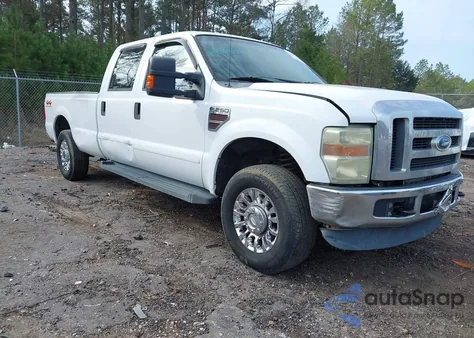 2008 Ford F-250 Fx4/Harley-Davidson/King Ranch/Lariat/Xl/Xlt z USA, uszkodzony, nr VIN 1FTSW21R78ED09320